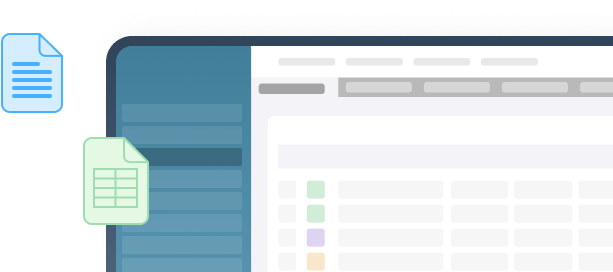 Пример экрана с документами